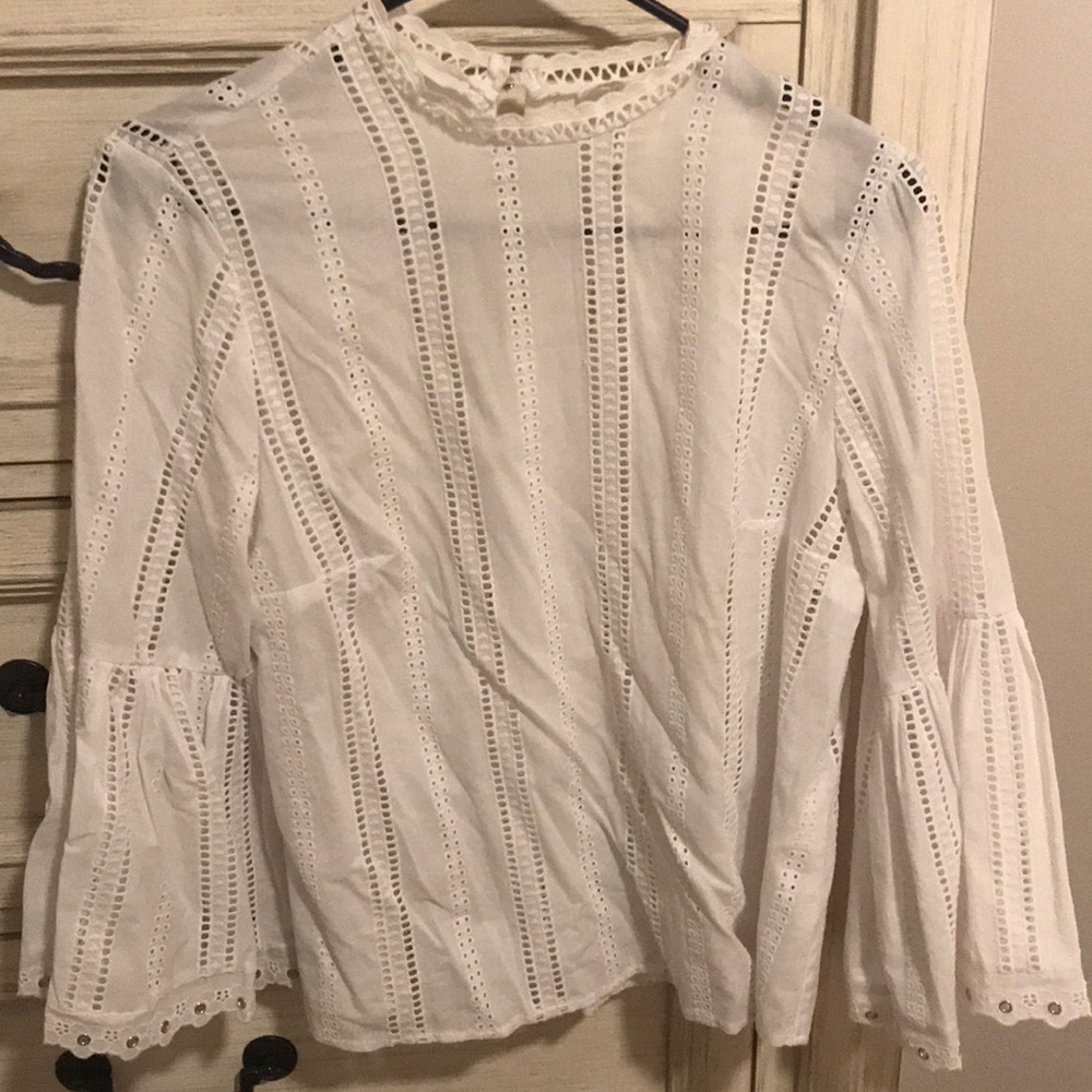 White H&M blouse | size 4